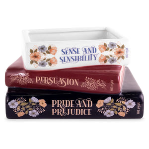 Stacked Book Vase | Jane Austen
