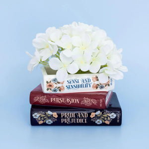 Stacked Book Vase | Jane Austen