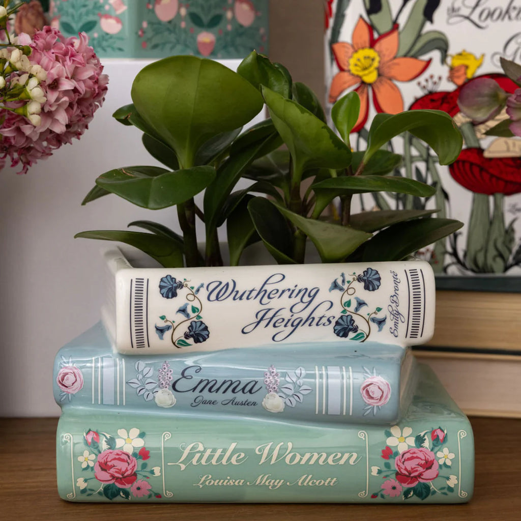 Stacked Book Vase | Pastel Classics
