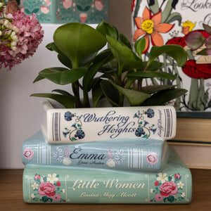 Stacked Book Vase | Pastel Classics