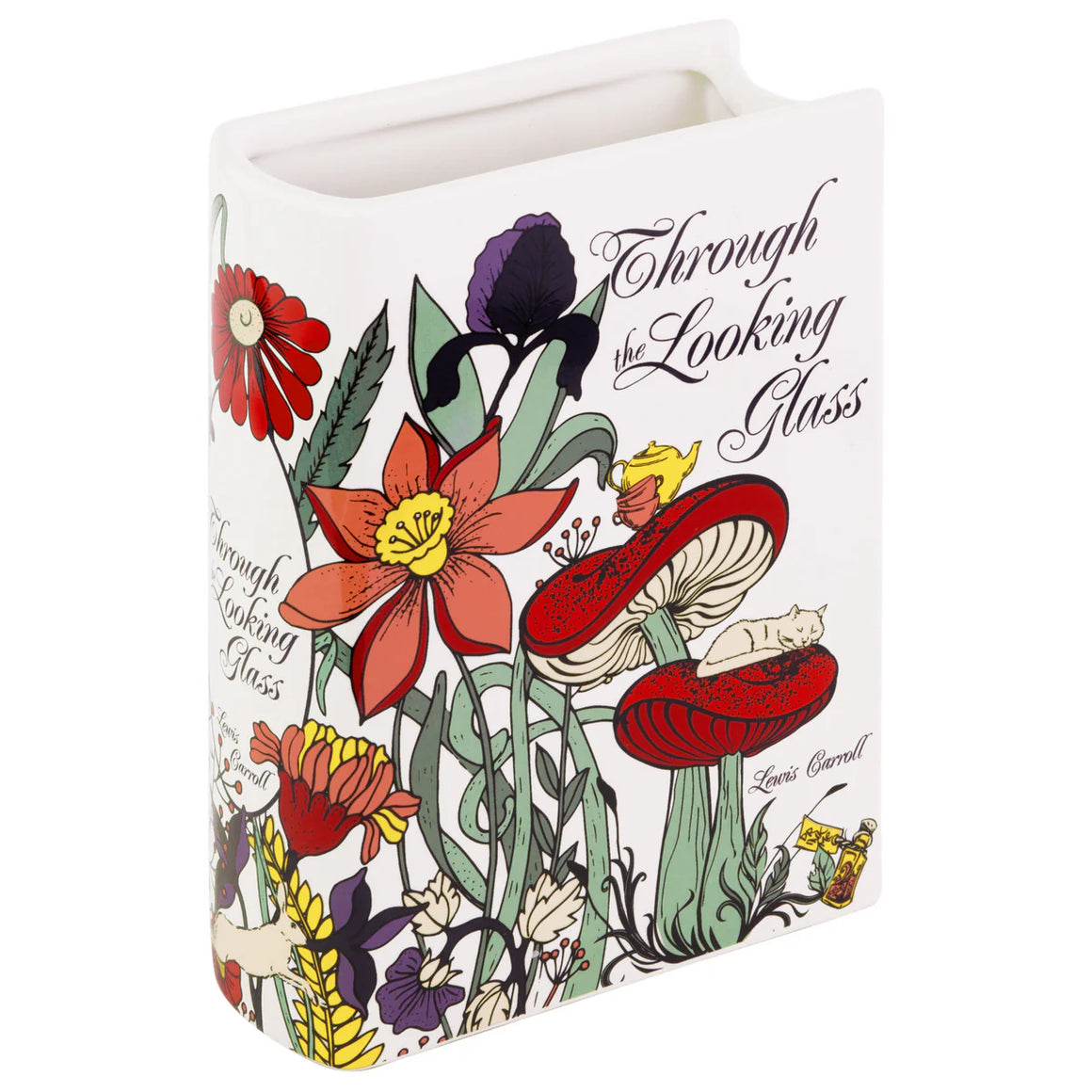 Large Book Vase | Through the Looking Glass