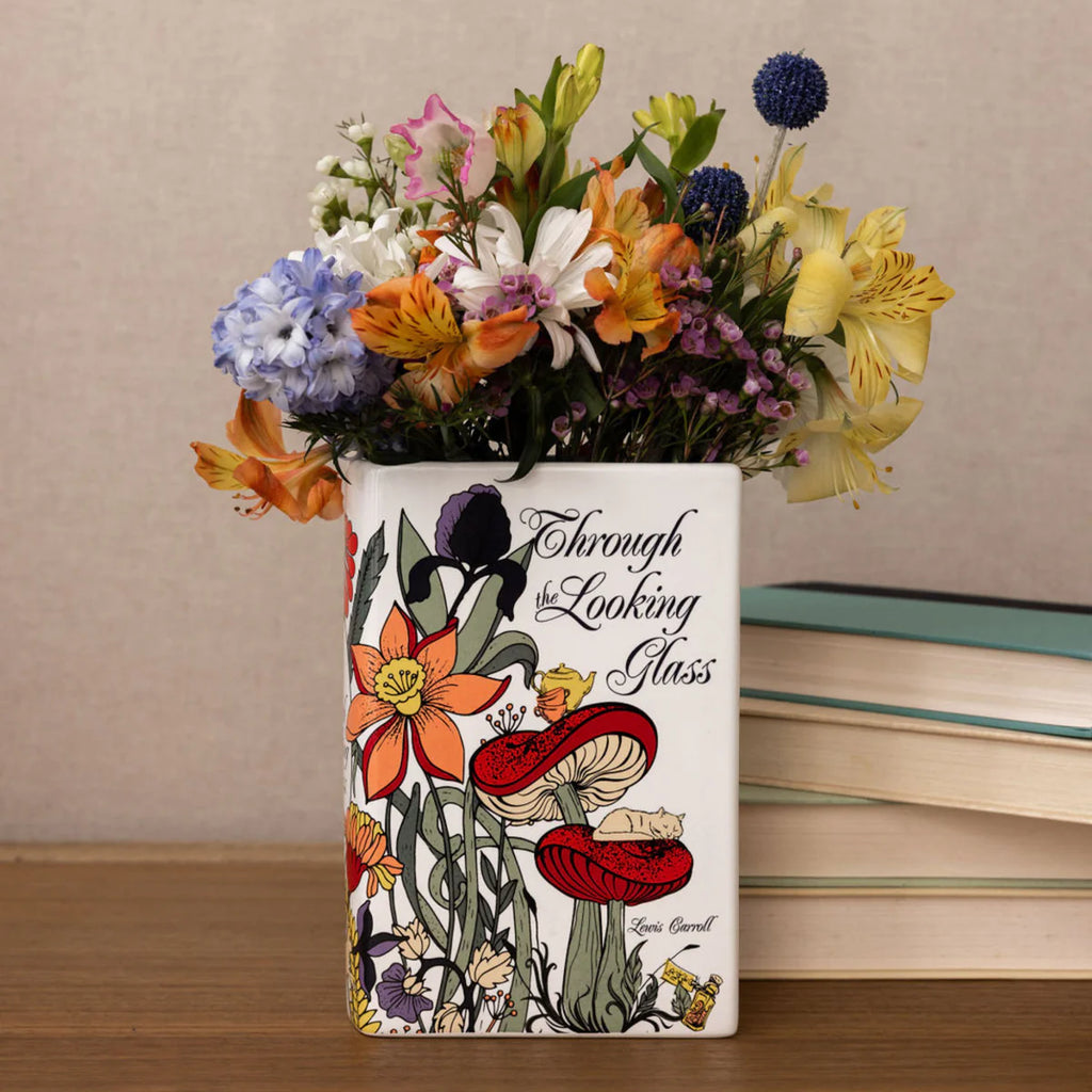 Large Book Vase | Through the Looking Glass