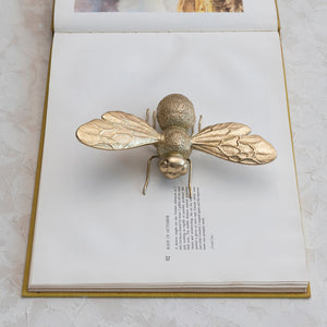 Bee Figurine | Gold Finish