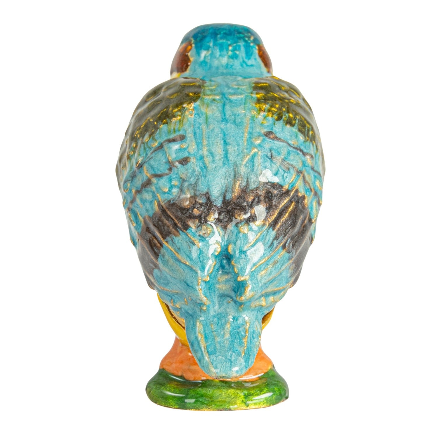 Trinket Box | Enameled Metal Kingfisher
