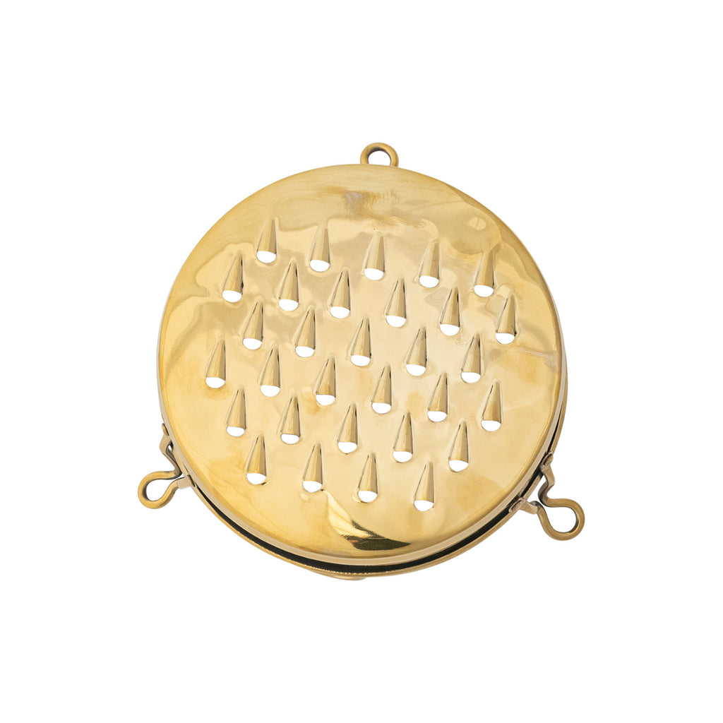 Footed Grater | Gold Finish