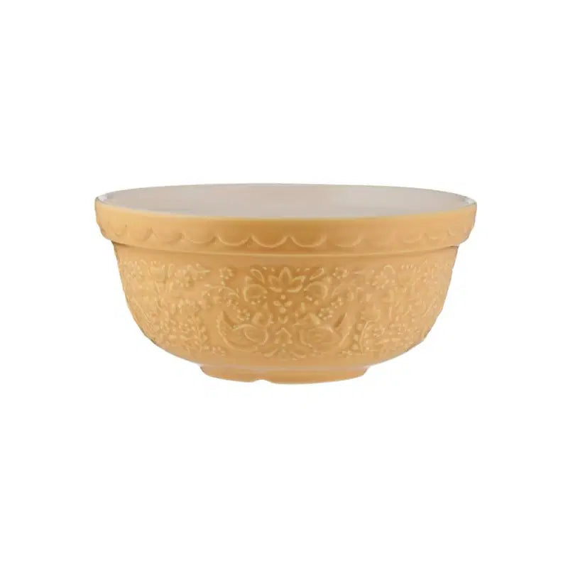 Mason Cash | Home to Roost Mixing Bowl | Buttercup Yellow | 1.25 Quart (S30)