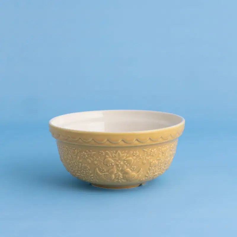 Mason Cash | Home to Roost Mixing Bowl | Buttercup Yellow | 1.25 Quart (S30)