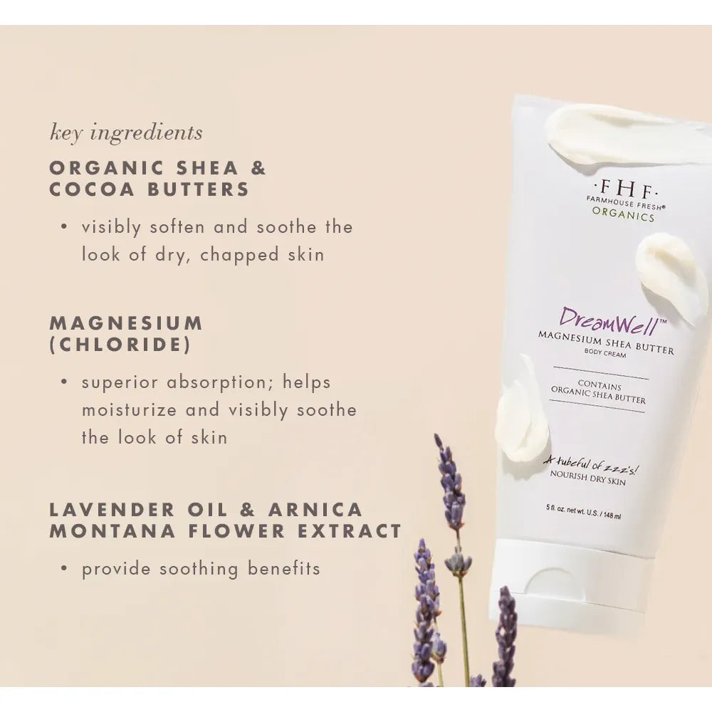 DreamWell™ Magnesium Organic Shea Butter