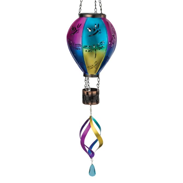 Hot Air Balloon Spinner Solar Lantern