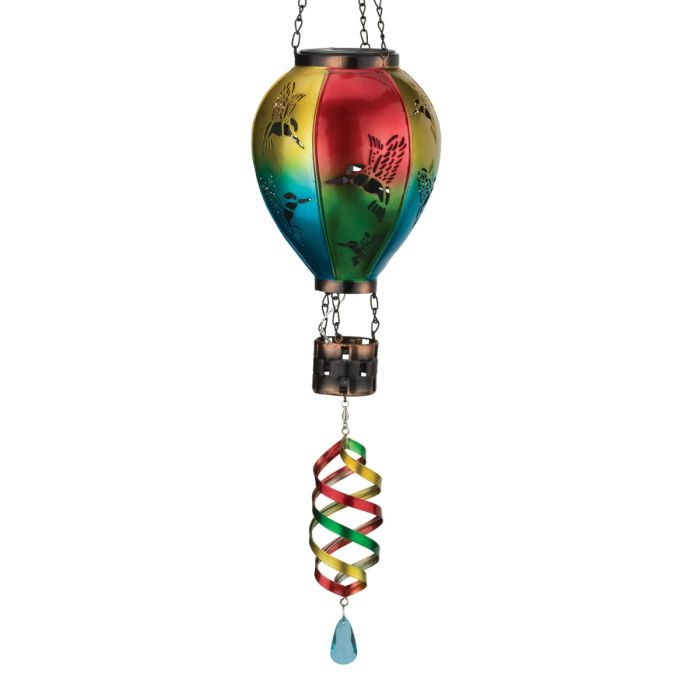Hot Air Balloon Spinner Solar Lantern