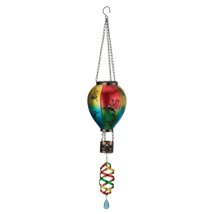 Hot Air Balloon Spinner Solar Lantern