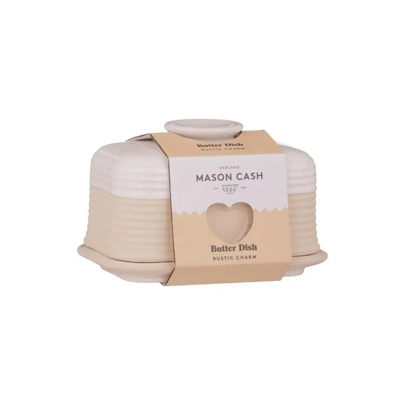 Mason Cash | Rustic Charm | Butter Dish