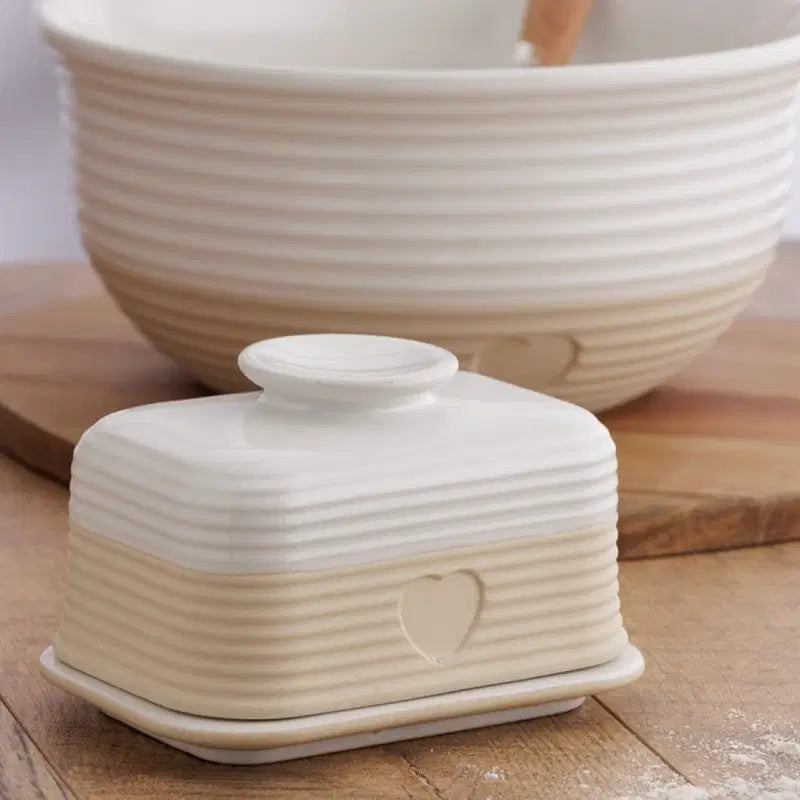 Mason Cash | Rustic Charm | Butter Dish