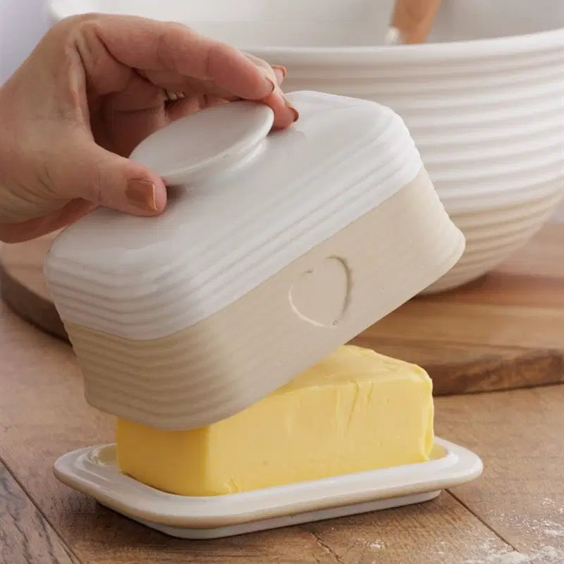 Mason Cash | Rustic Charm | Butter Dish