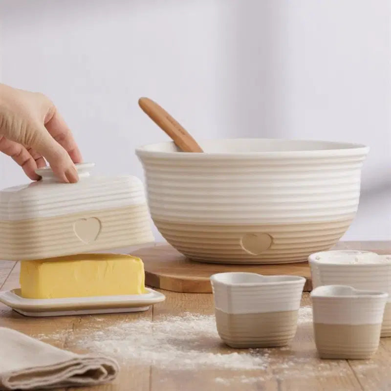 Mason Cash | Rustic Charm | Butter Dish