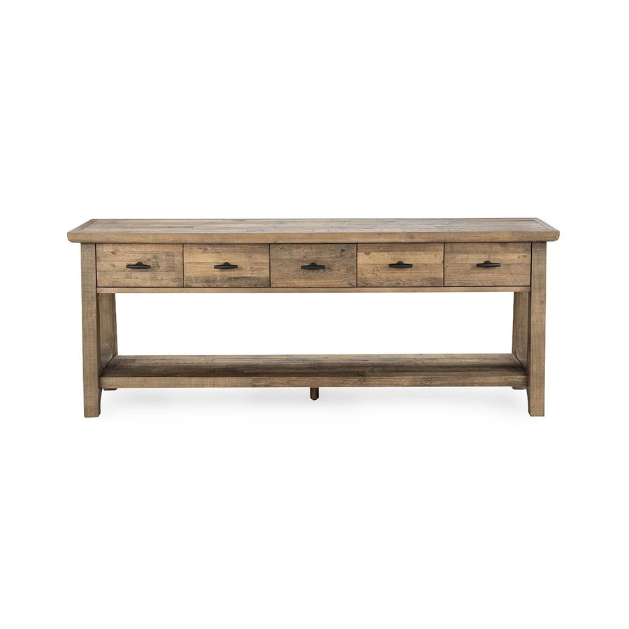 Talladega Console Table | Natural Pine