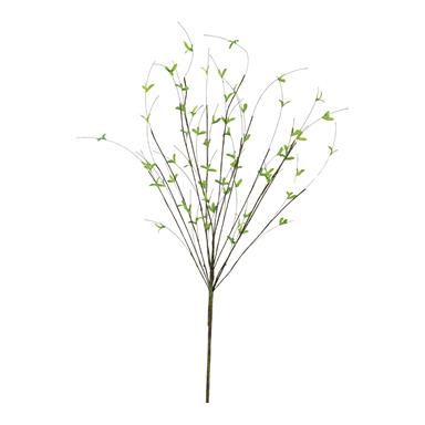 Spring Leaf & Twig Spray | Green