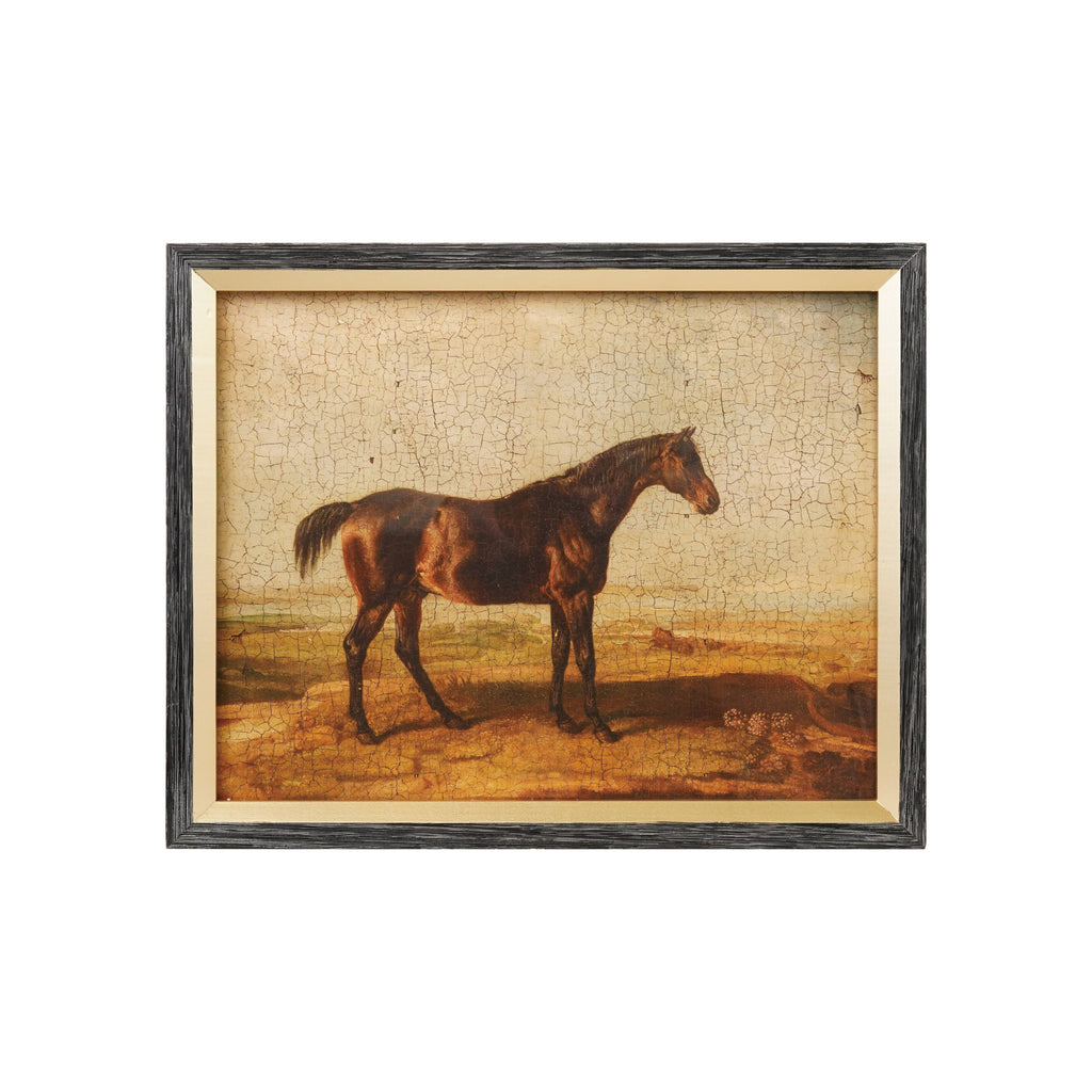 Vintage Horse Framed Wall Art