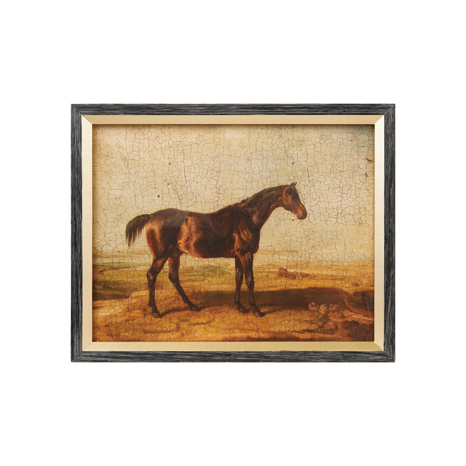 Vintage Horse Framed Wall Art