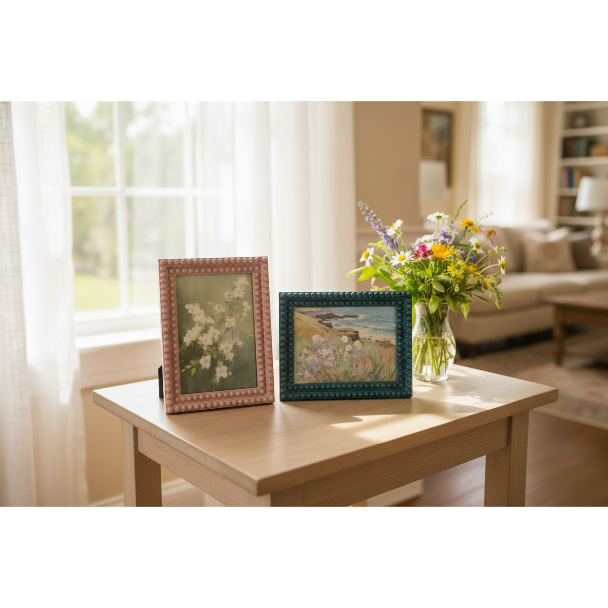 Resin Bobbin Picture Frame