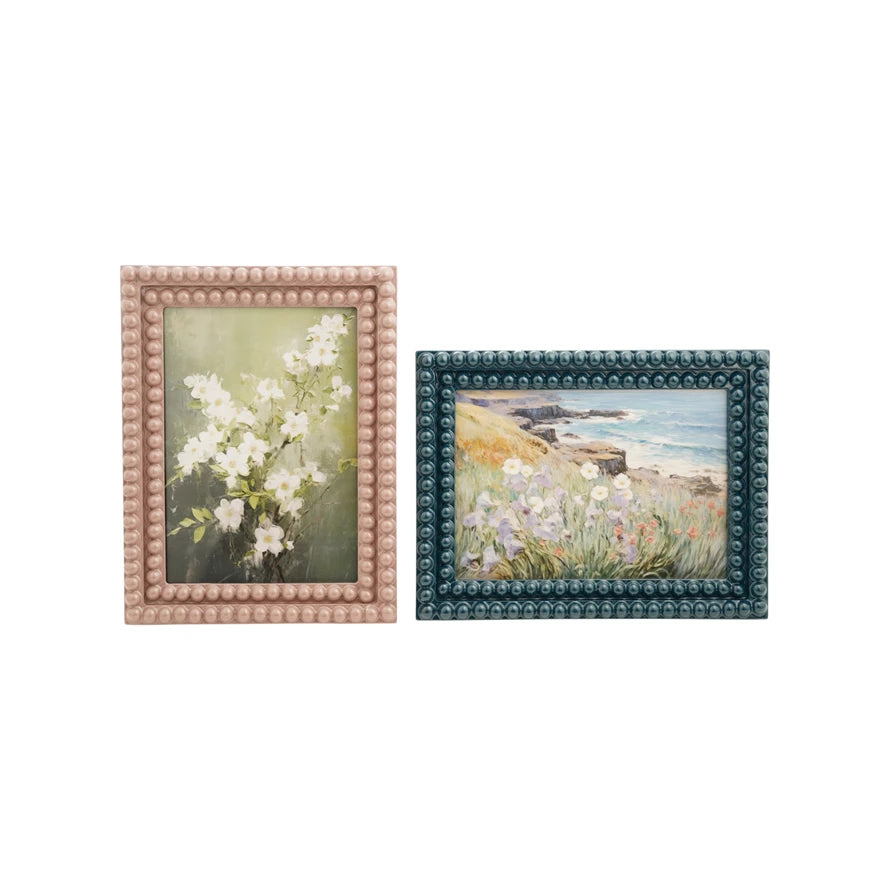 Resin Bobbin Picture Frame