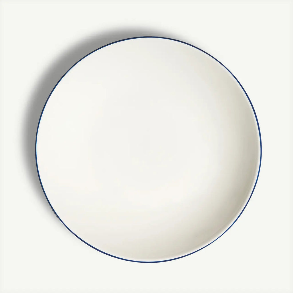 S/4 Entrée Bowls | Navy Rim