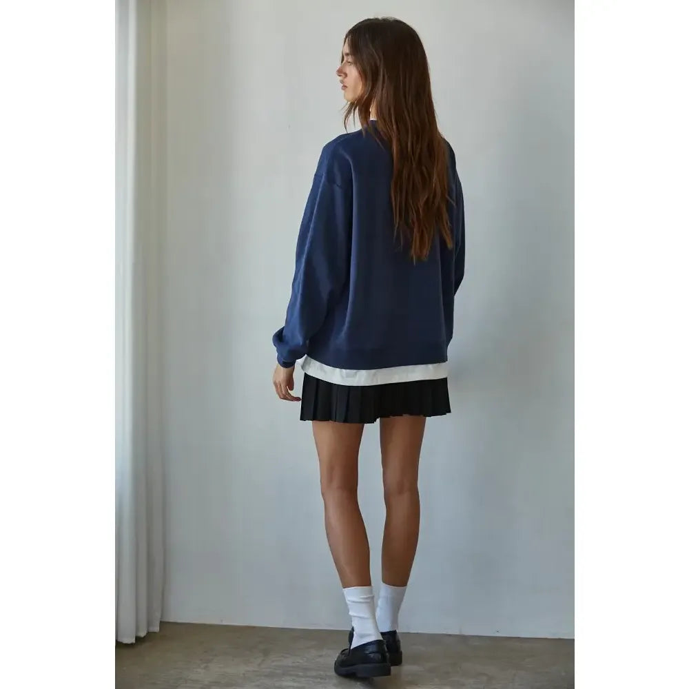 Always On Crew Twofer Pull Over