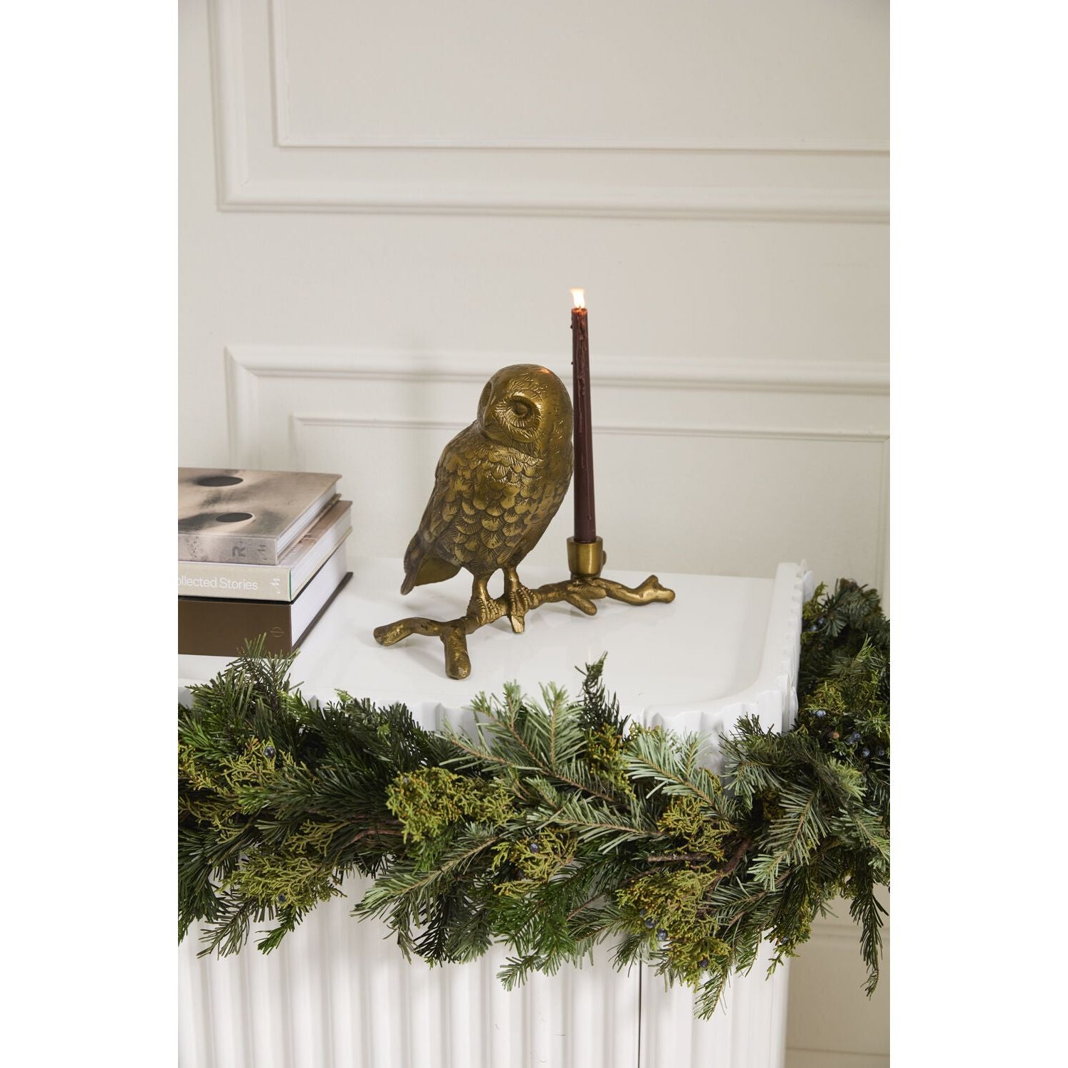 Owl's Watch Candleholder
