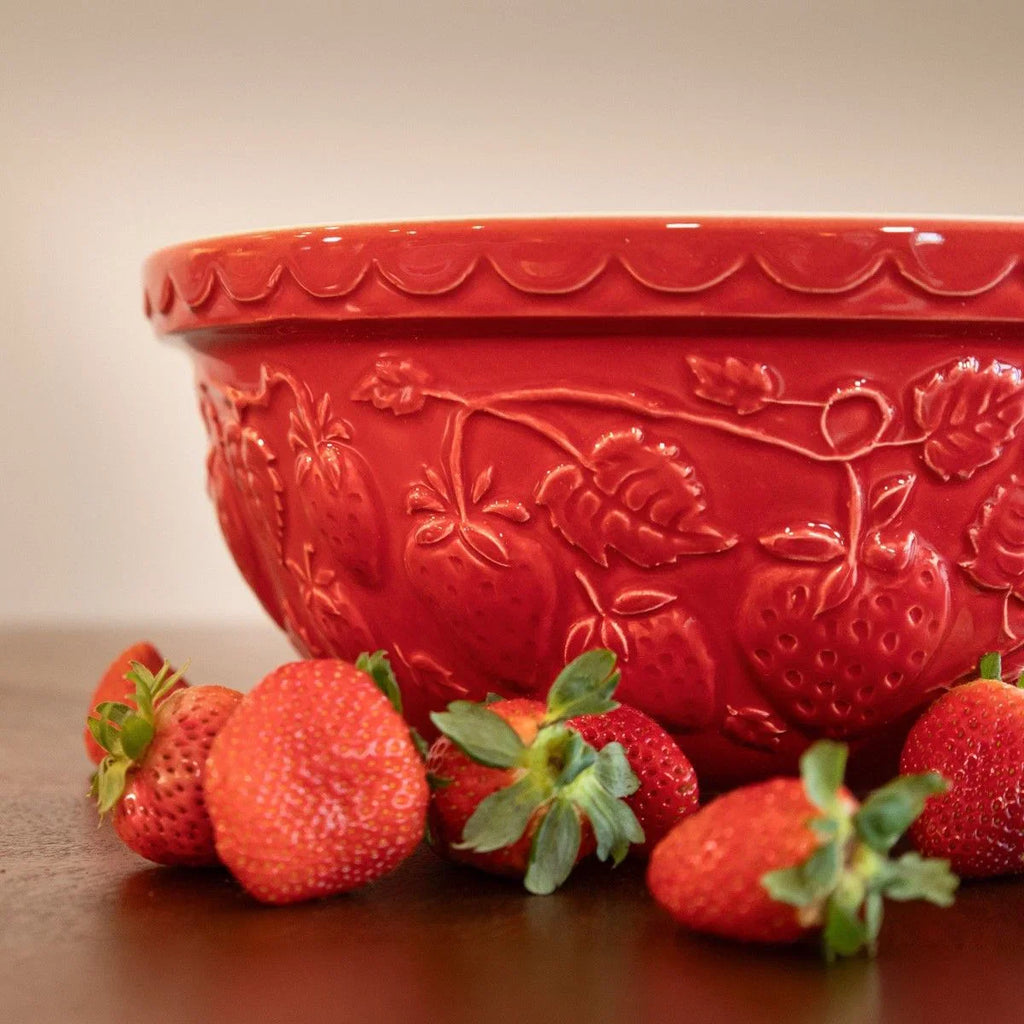 Mason Cash S12 Strawberry Mixing Bowl (4.25 Qt)
