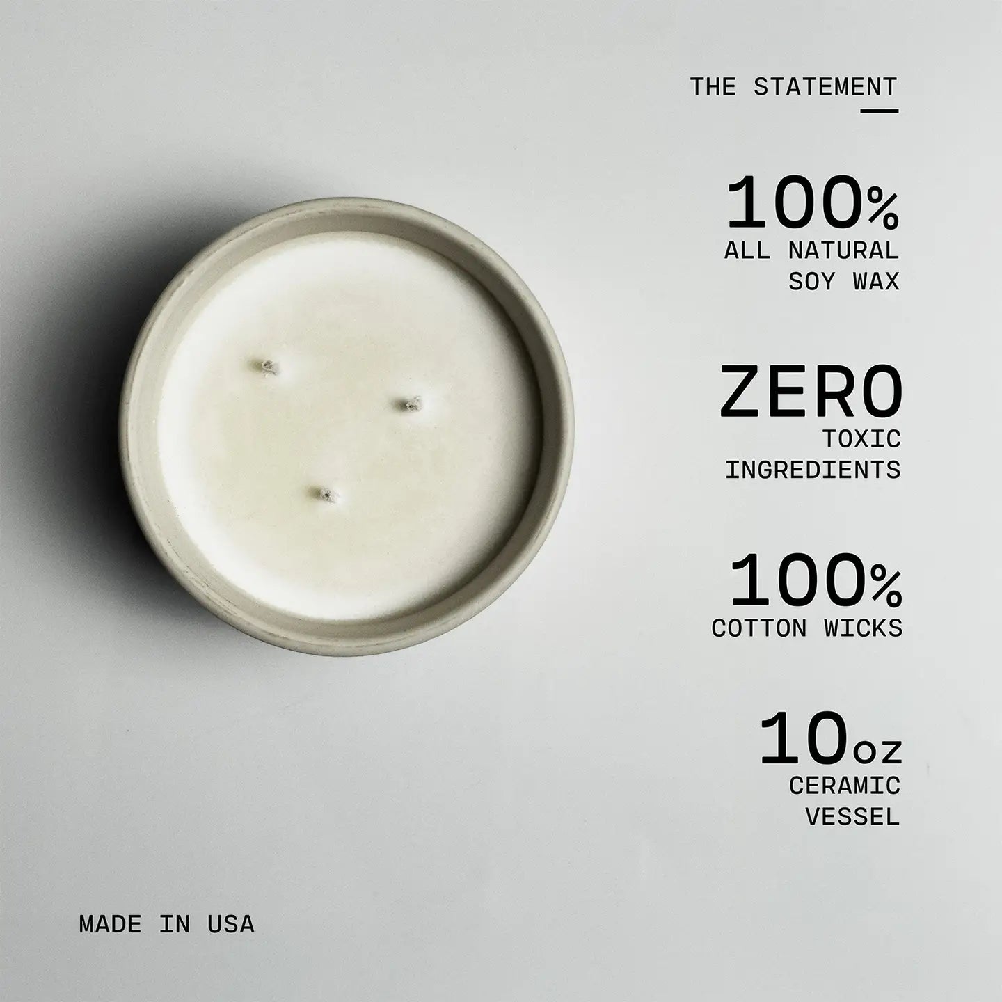 Signature Statement Candle | 10 oz