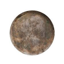Distressed Pewter Decorative Tray