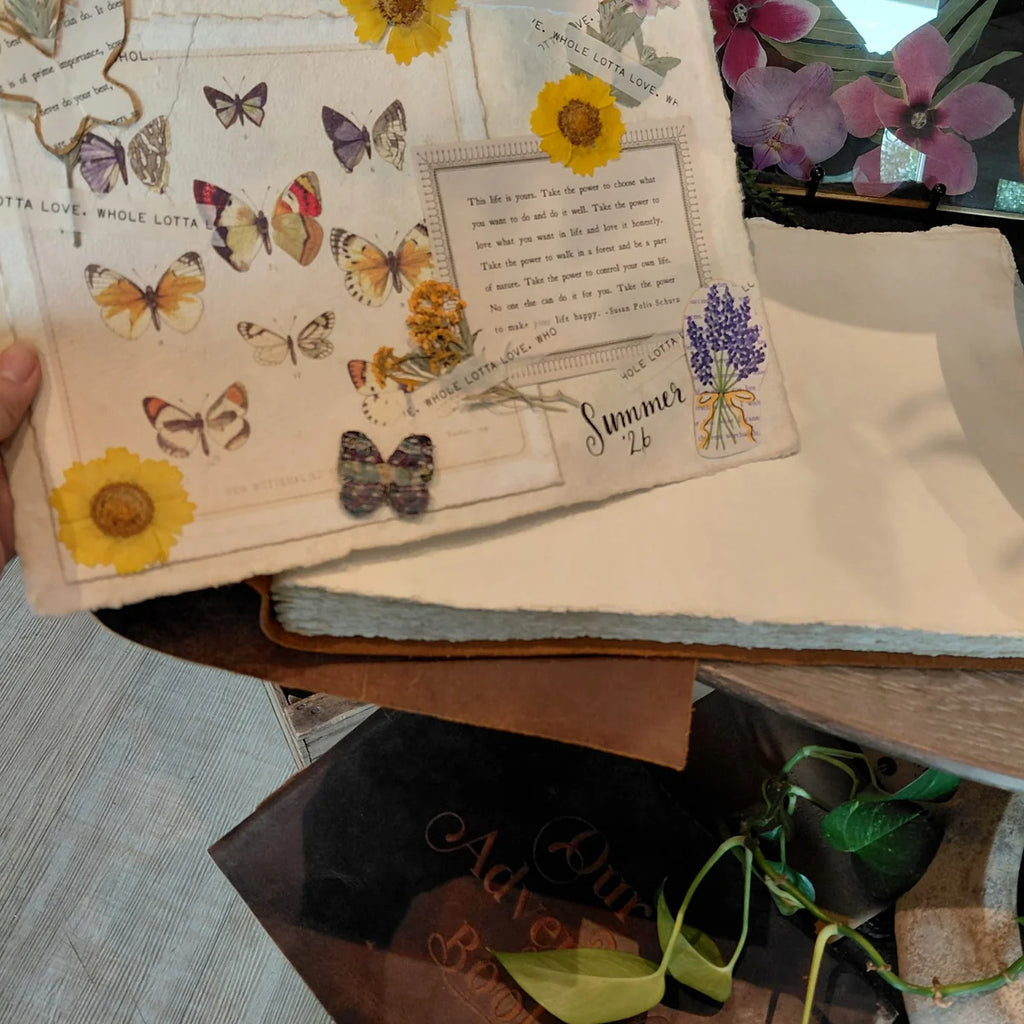 The Story Begins Book | Embossed