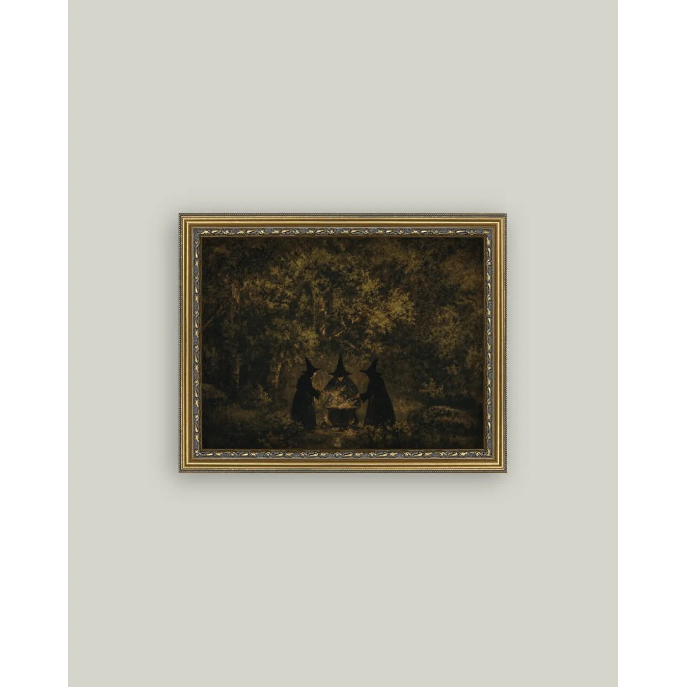 Spell in the Woods Framed Art Print