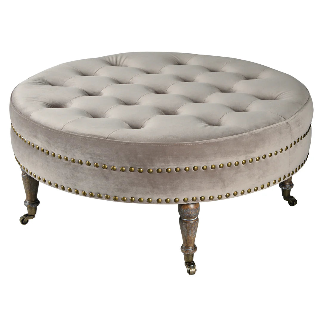 Evans Ottoman | Chantal Ash
