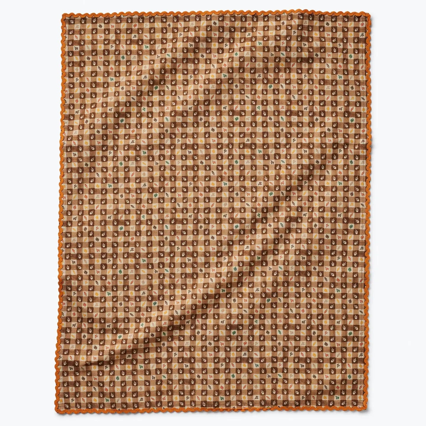 Harvest Gingham Tea Towel