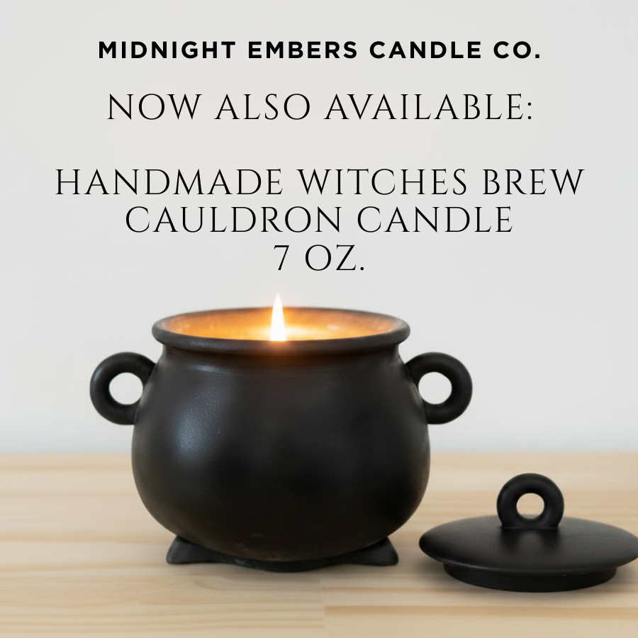 Witches Brew Cauldron Candle