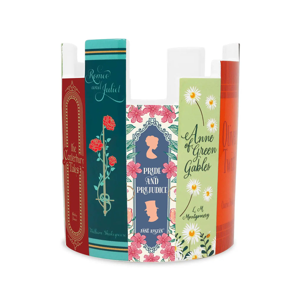 Classic Literature Ceramic Planter & Desk Pot