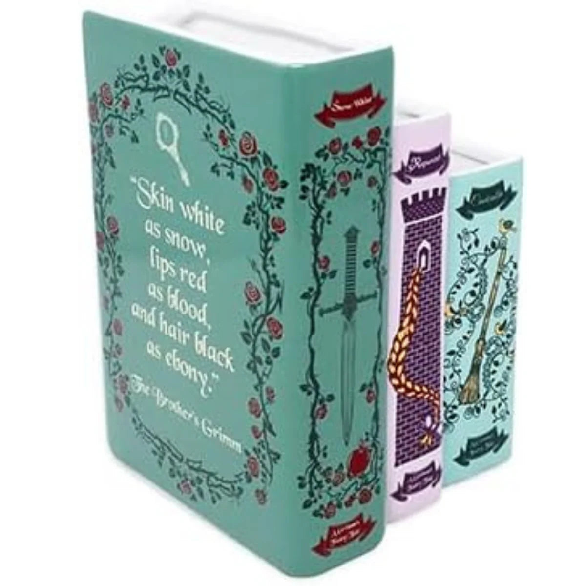 Grimm’s Fairy Tales Triple Book Vase