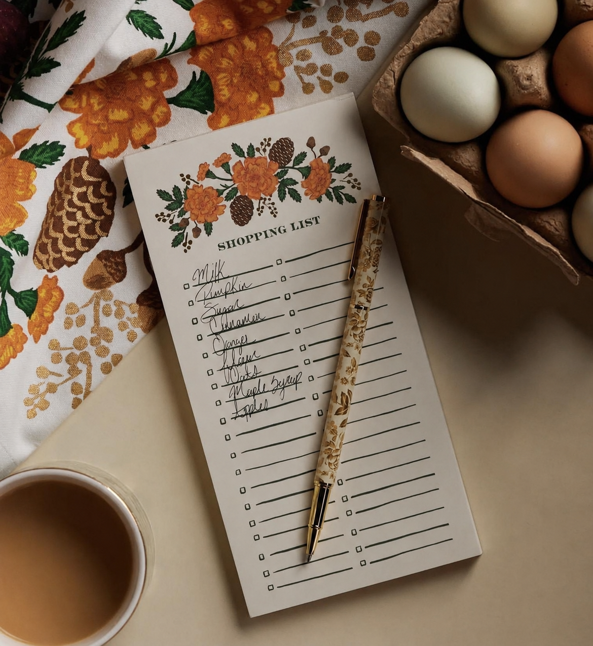 Grateful Harvest Tea Towel