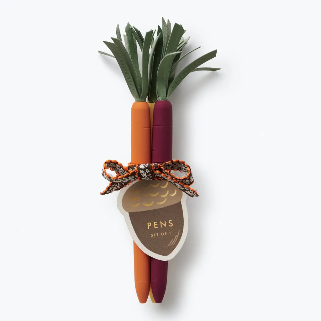 Bunch of Tricolor Carrots Pens