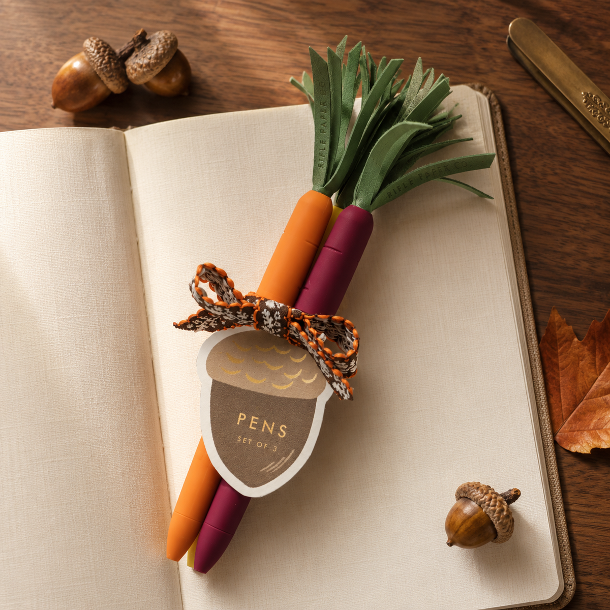 Bunch of Tricolor Carrots Pens