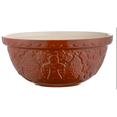 Mason Cash | LIMITED EDITION Gingerbread Lane Bowl - Ginger | (S12)