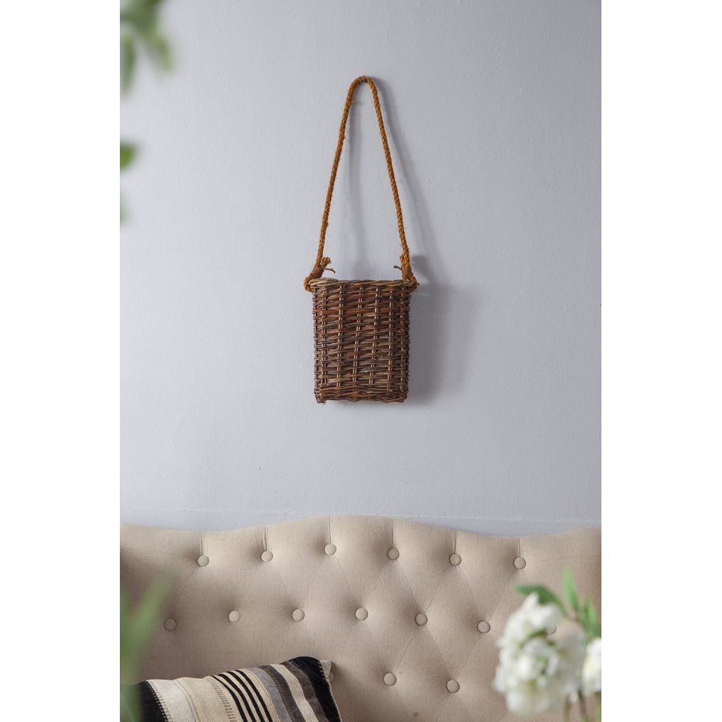 Hanging Willow Basket
