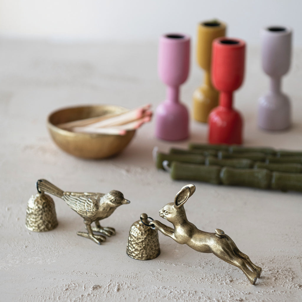 Pewter Rabbit/Bird Candle Snuffer