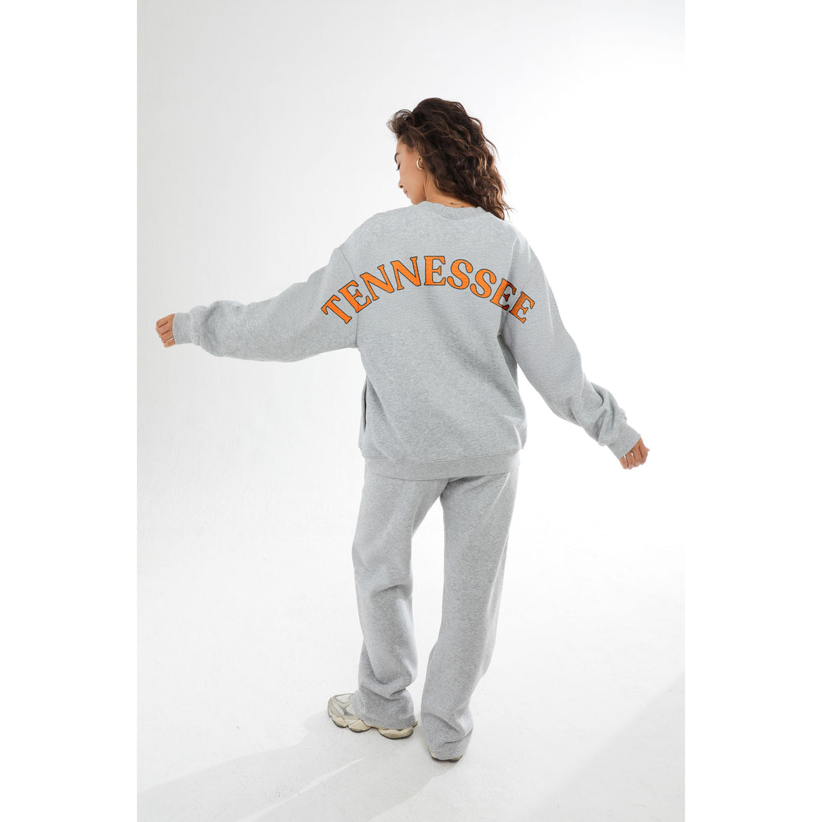 UT Heather Grey Oversized Sweatshirt