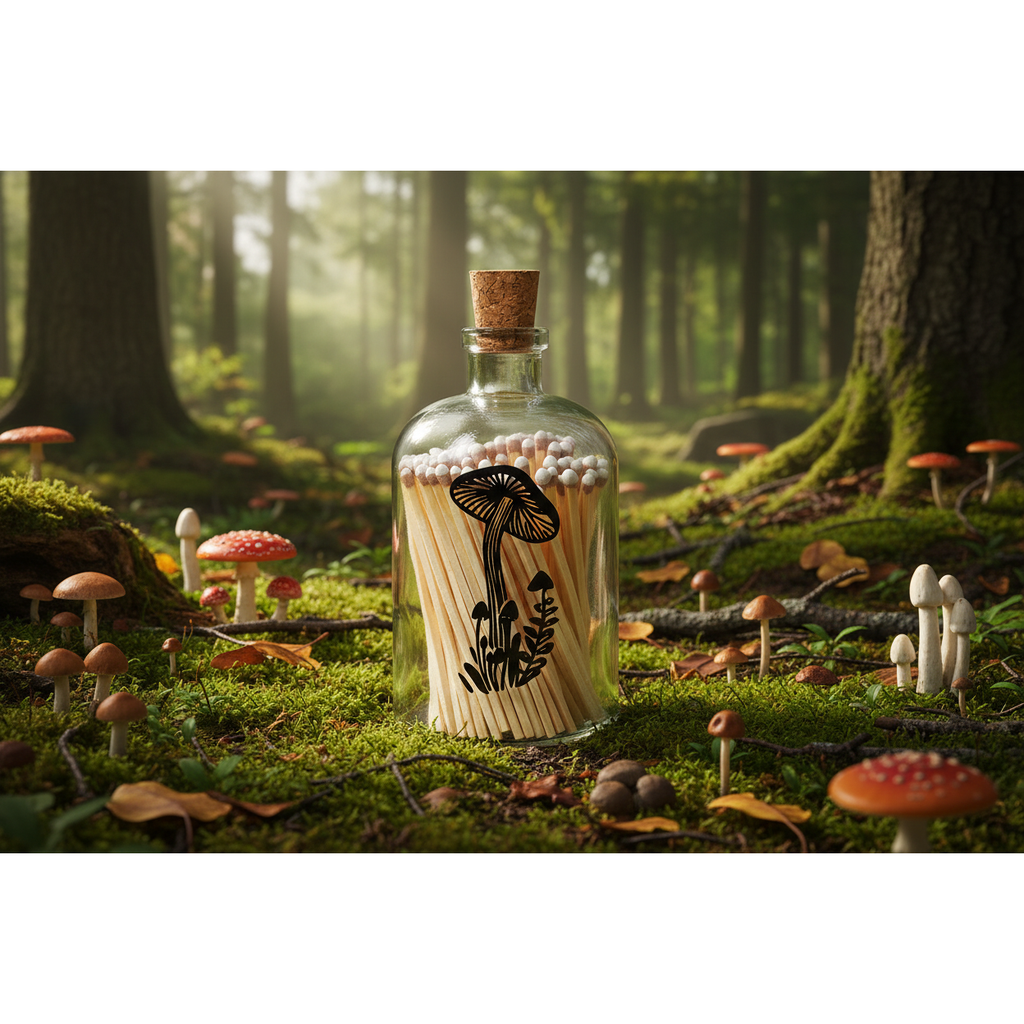 Apothecary Matches | Nature Motiffs (Large)