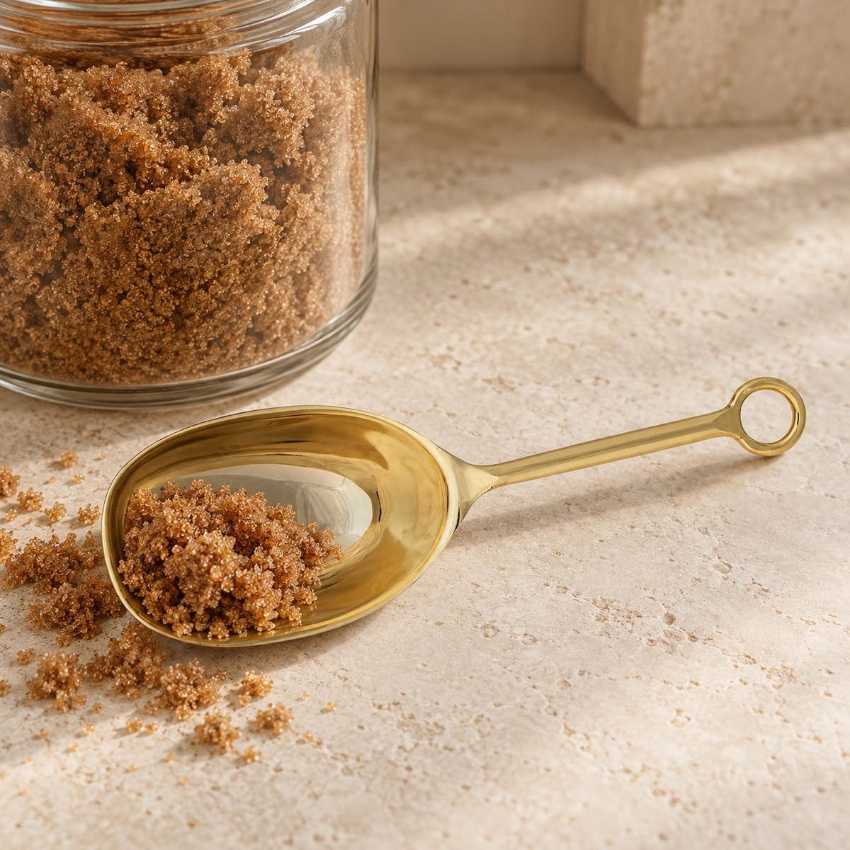 Gold-Finish Pantry Scoop