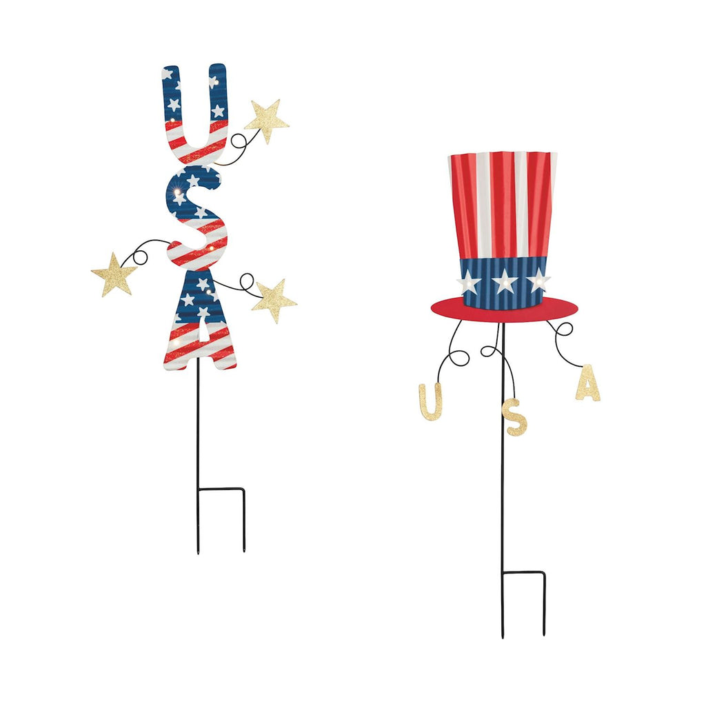 Americana Yard Stakes