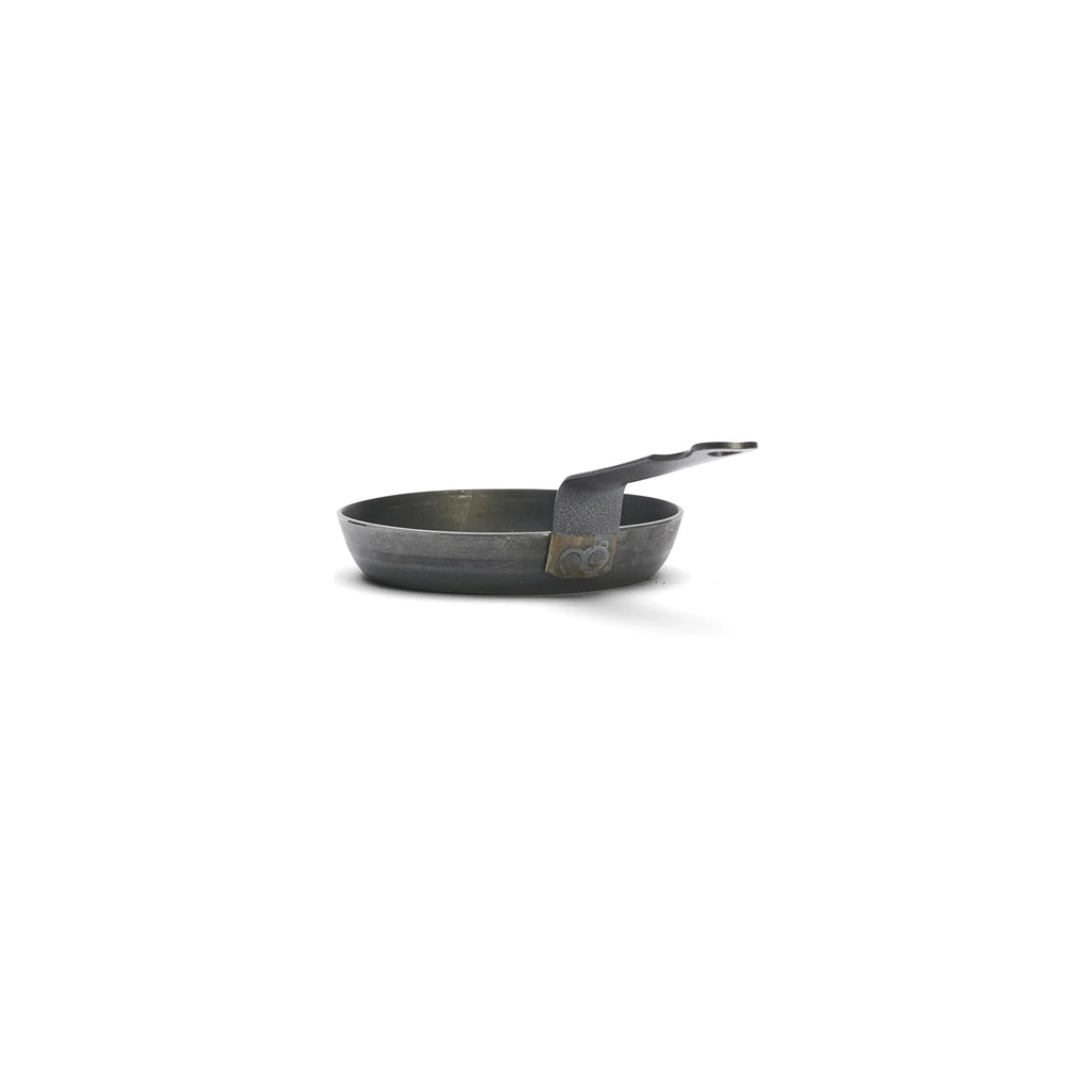 Blue Carbon Steel Egg & Pancake Pan