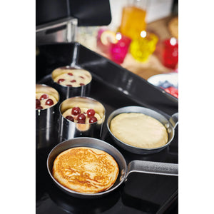 Blue Carbon Steel Egg & Pancake Pan